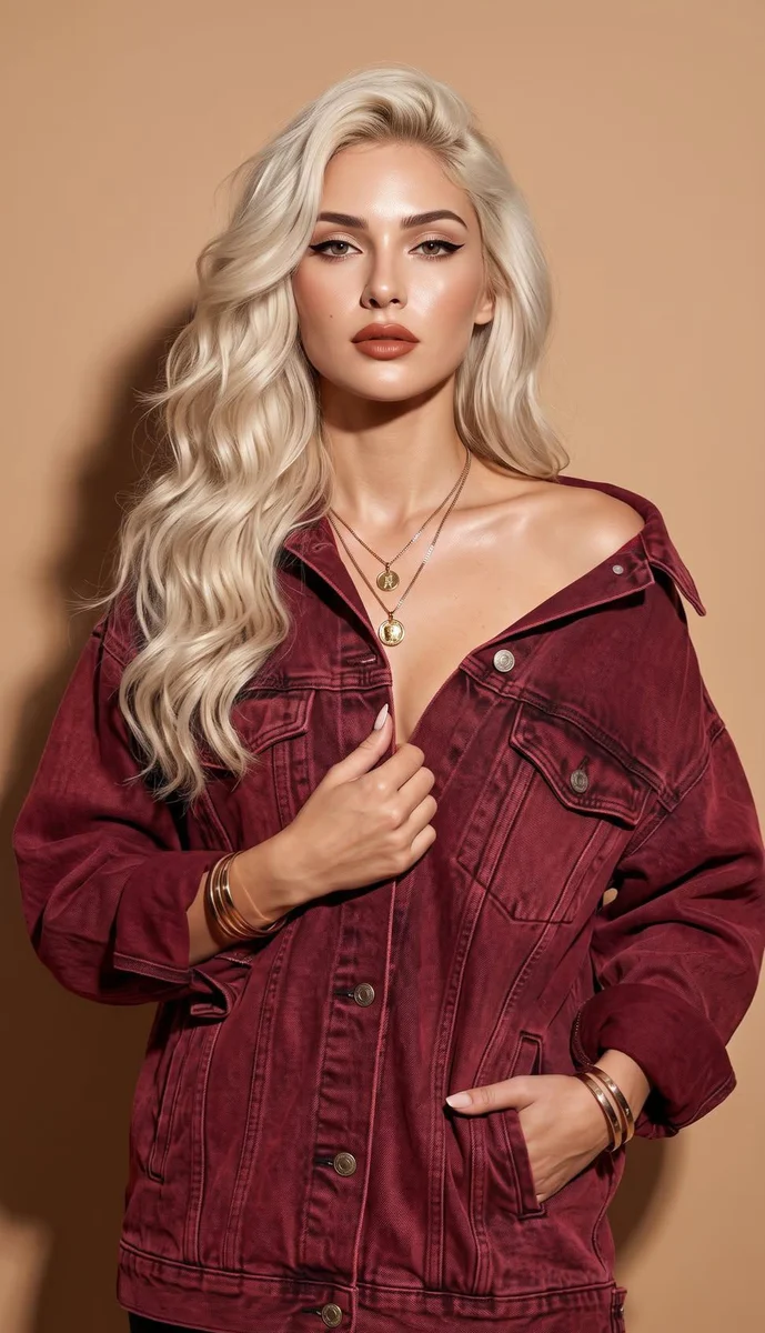High-Fashion Editorial Model Portrait
